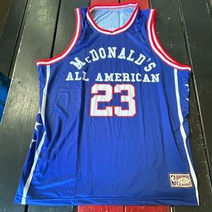 michael jordan Jersey all American McDonald’s Hardwood Classics